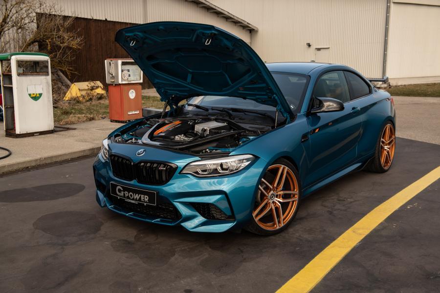 Моторный отсек BMW M2 Competition by G-Power (F87) 2019 года  (фото 3 из 9)